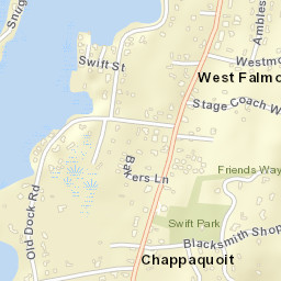 West Falmouth Street Map