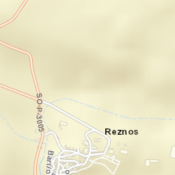 Reznos Street Map