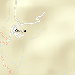 Oseja Street Map