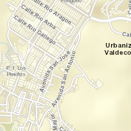 Cuarte de Huerva Street Map