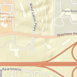 5811-5831 Westown Parkway West Des Moines Street Map