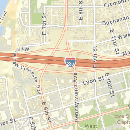 419 Finkbine Dr Des Moines Iowa Street Map