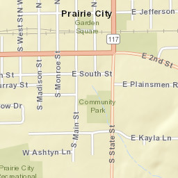 301 West 2nd Street, Prairie City, IA  Street Map