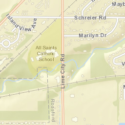 Ranch Gardens Ohio Street Map