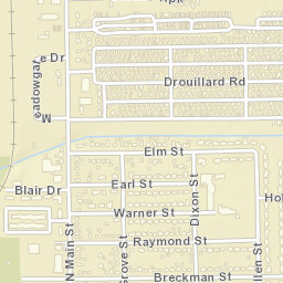 Walnut Hills Mobile Home Park Ohio Street Map