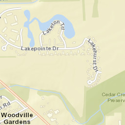 Woodville Gardens Ohio Street Map