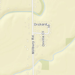 Orchard View Ohio Street Map