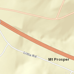 Mount Prosper New York Street Map