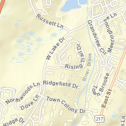 Highland Estates Connecticut Street Map