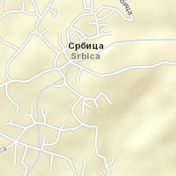 Srbica Street Map