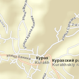 Kurakh Street Map