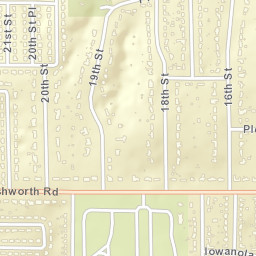 1023 19th St West Des Moines IA Street Map