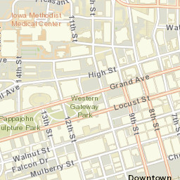 400 13th St Des Moines IA 50309 Street Map