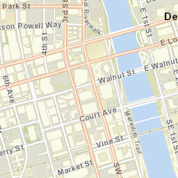 2-88 Grand Avenue, Des Moines, IA 50309, USA Street Map