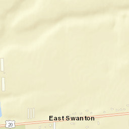 East Swanton Ohio Street Map