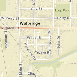 Walbridge Ohio Street Map