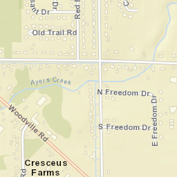 Indian Trail Estates Ohio Street Map