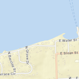 Catawba Island Ohio Street Map
