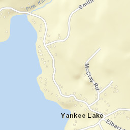 Yankee Lake New York Street Map