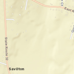 Savilton New York Street Map