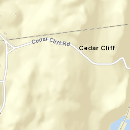 Cedar Cliff New York Street Map