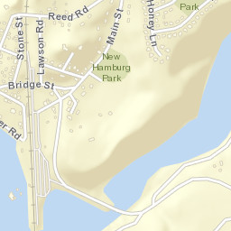 New Hamburg New York Street Map