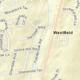 Westfield Connecticut Street Map