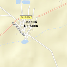 Matilla la Seca Street Map
