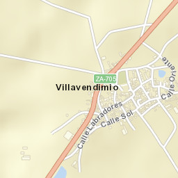 Villavendimio Street Map