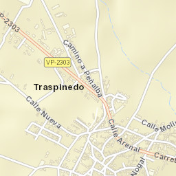 Traspinedo Street Map