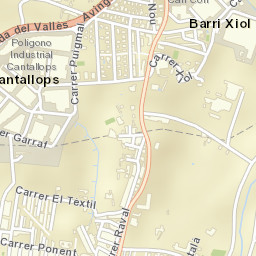 Parets del Vallès Street Map