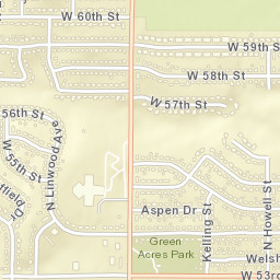 2238-2298 W 55th St Davenport IA Street Map