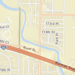 3600-3798 175th Street, Lansing, IL 60438 Street Map