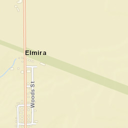 Elmira Ohio Street Map