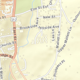 New Milford Connecticut Street Map