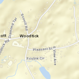 Woodtick Connecticut Street Map