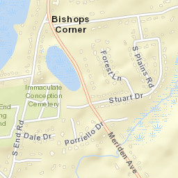 Bishops Corner Connecticut Street Map