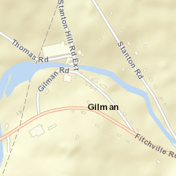 Gilman Connecticut Street Map