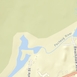 Beachdale Connecticut Street Map