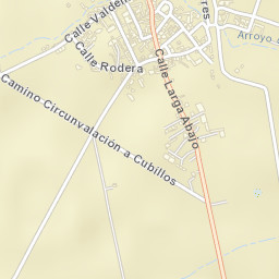 Cubillos Street Map