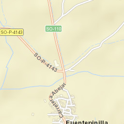 Fuentepinilla Street Map