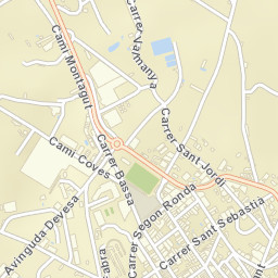 Alcarràs Street Map