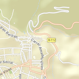 Collbató Street Map