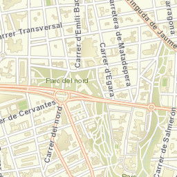 Terrassa Street Map