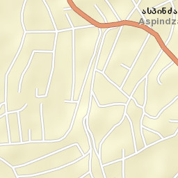 Aspindza Street Map