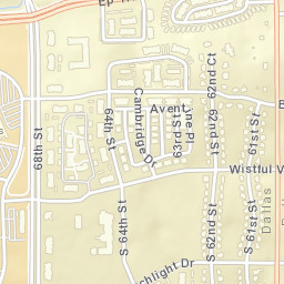 7050 E. P. True Parkway, Jordan Creek Town Street Map