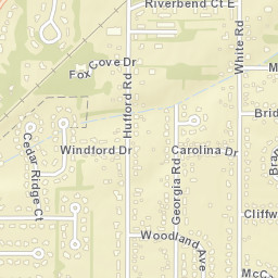 Secor Woods Ohio Street Map