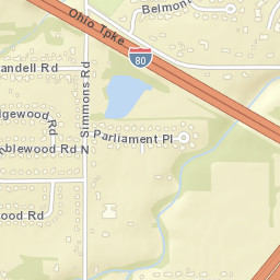 Parliament Place Ohio Street Map