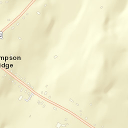 Thompson Ridge New York Street Map