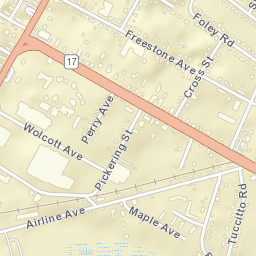 Portland Connecticut Street Map
